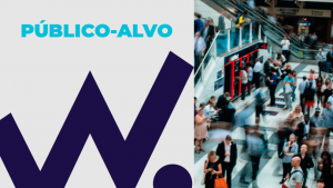 Mar de pessoas que precisa de uma estratégia completa de marketing e vendas para atingir o público-alvo