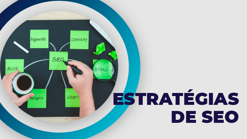 Imagem que representa estratégias de SEO